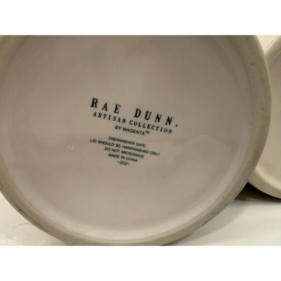 Rae Dunn Merry and Give Watercolor Christmas Canisters - Picture 8 of 13